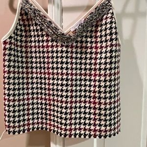 Zara herringbone camisole